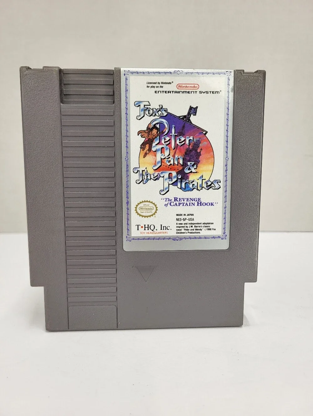 Fox's Peter Pan & The Pirates - 1991 NES Nintendo Game - Cart Only - TESTED!